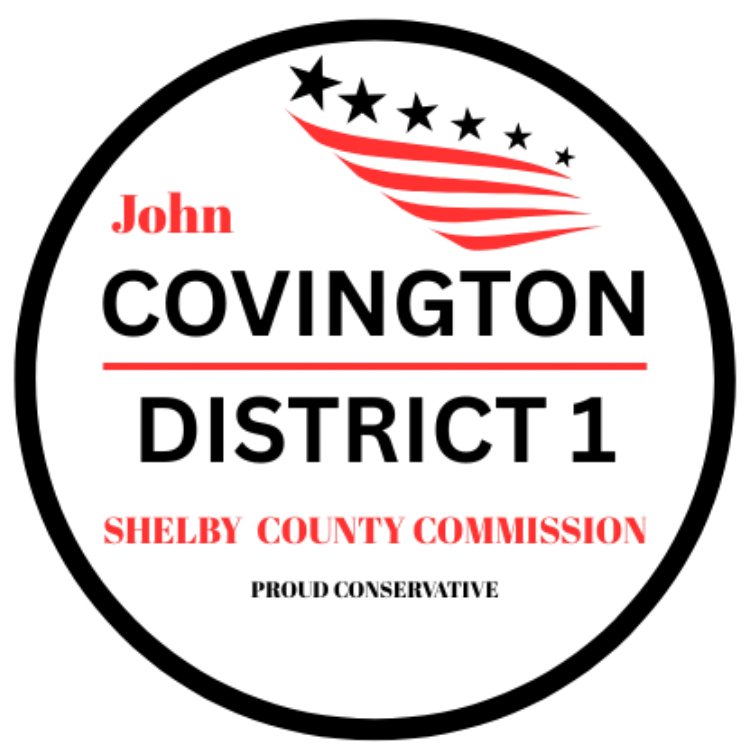 Logo for John Covington for Shelby County Commission District 1