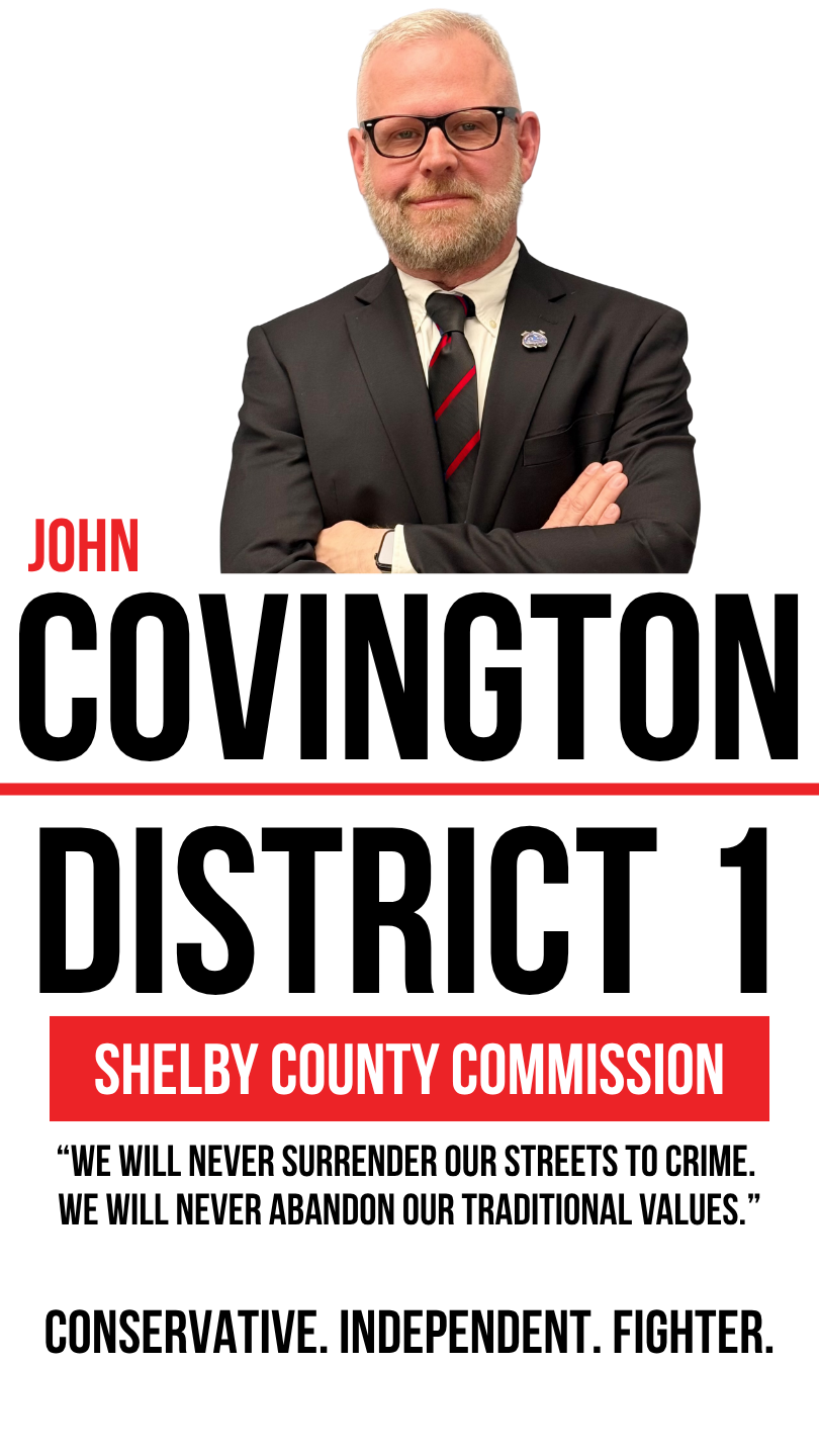 Image of John Covington for Shelby County Commission District 1